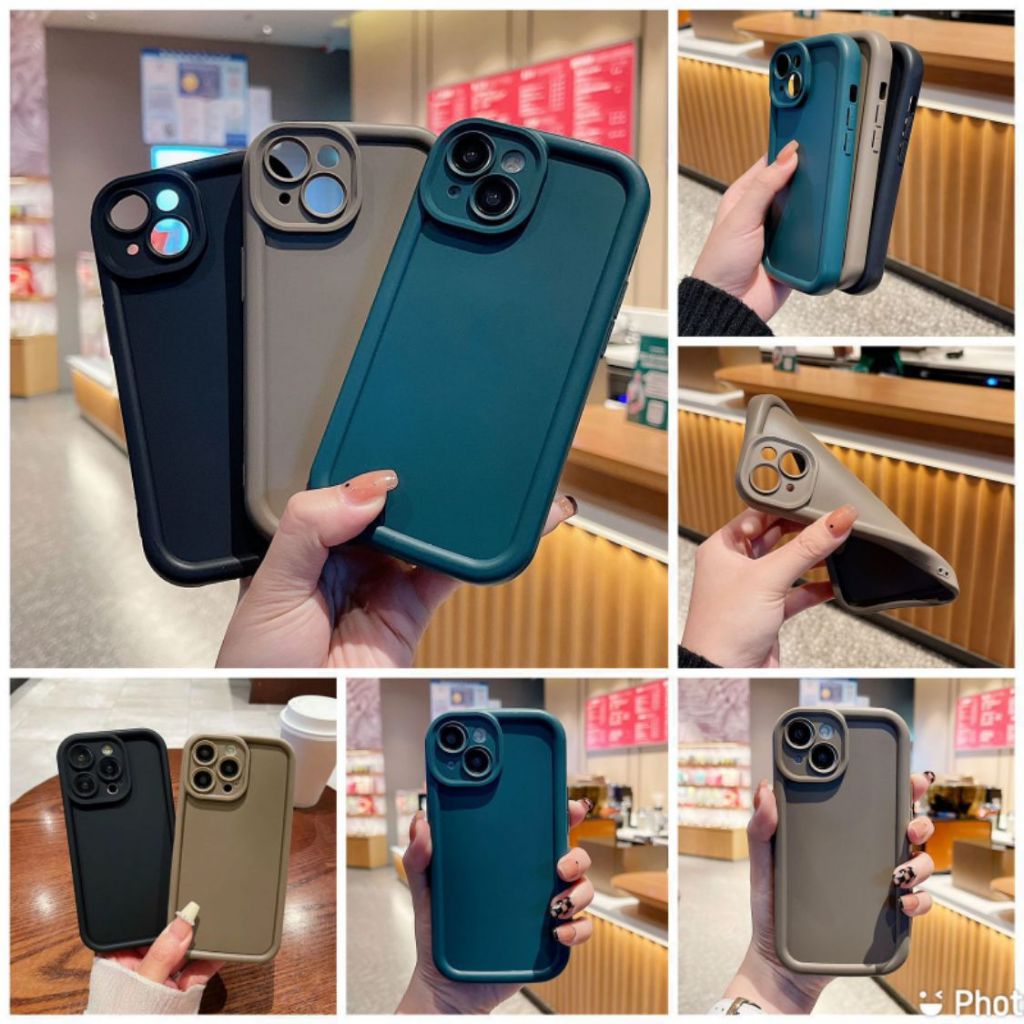 [ 10 ชิ้น ] SOFTCASE HP MATTE ROSE สําหรับ TECHNO POVA A6/A6 PRO/POVA 5/POVA 7/POP8/POP9/SPARK 10/10