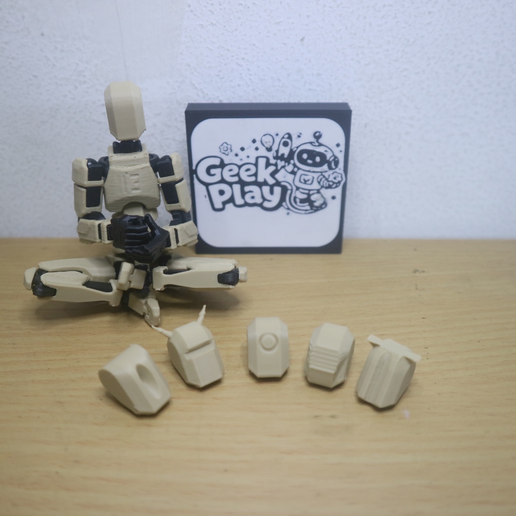 Dummy 13 Head Pack 3 ประกอบด้วย 5 Mecha Heads Robot Figure Head Accessories