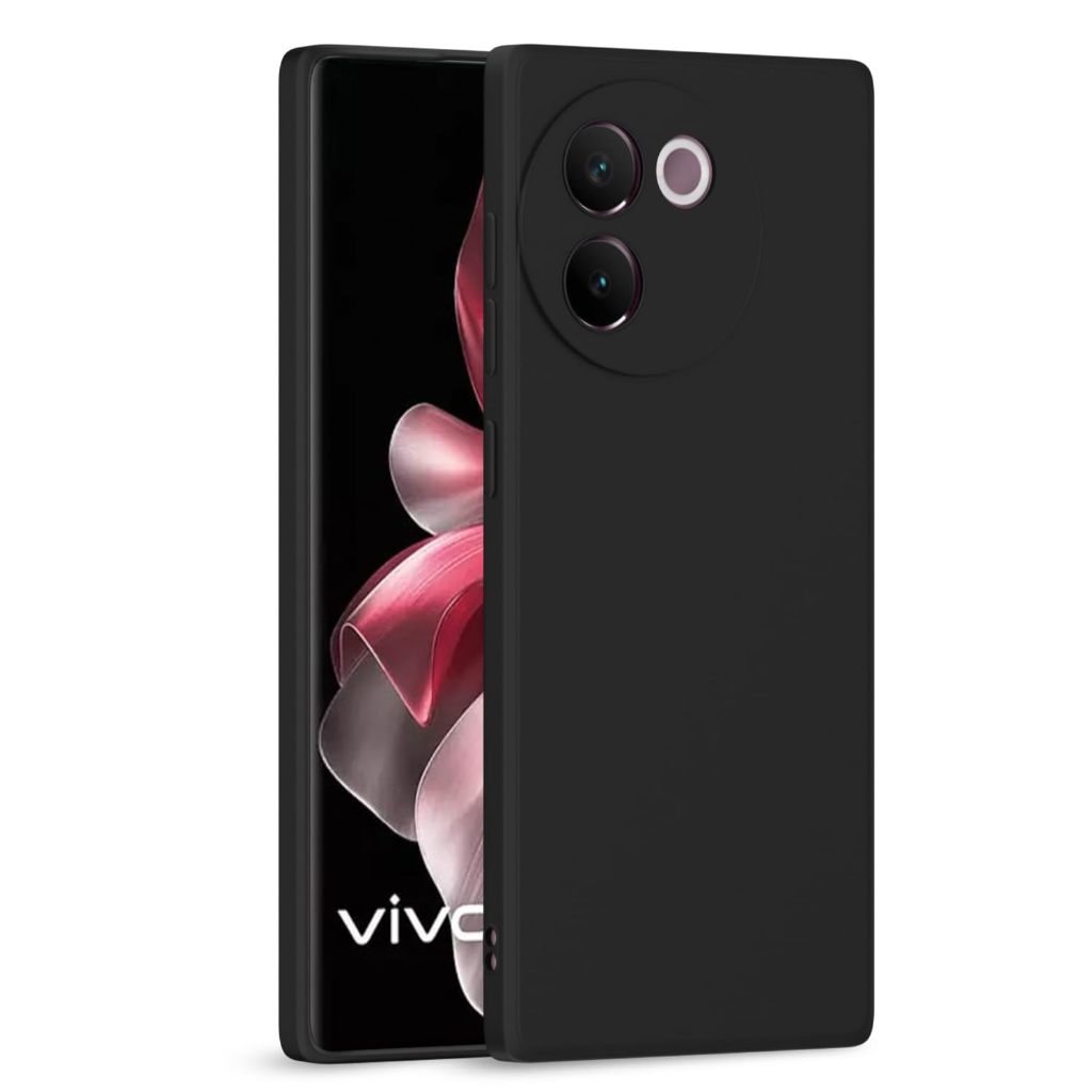 Vivo V30E 5G Softcase SLIM BLACK MATTE CAMERA PROTECTION Casing Case Hp Vivo V30E 5G