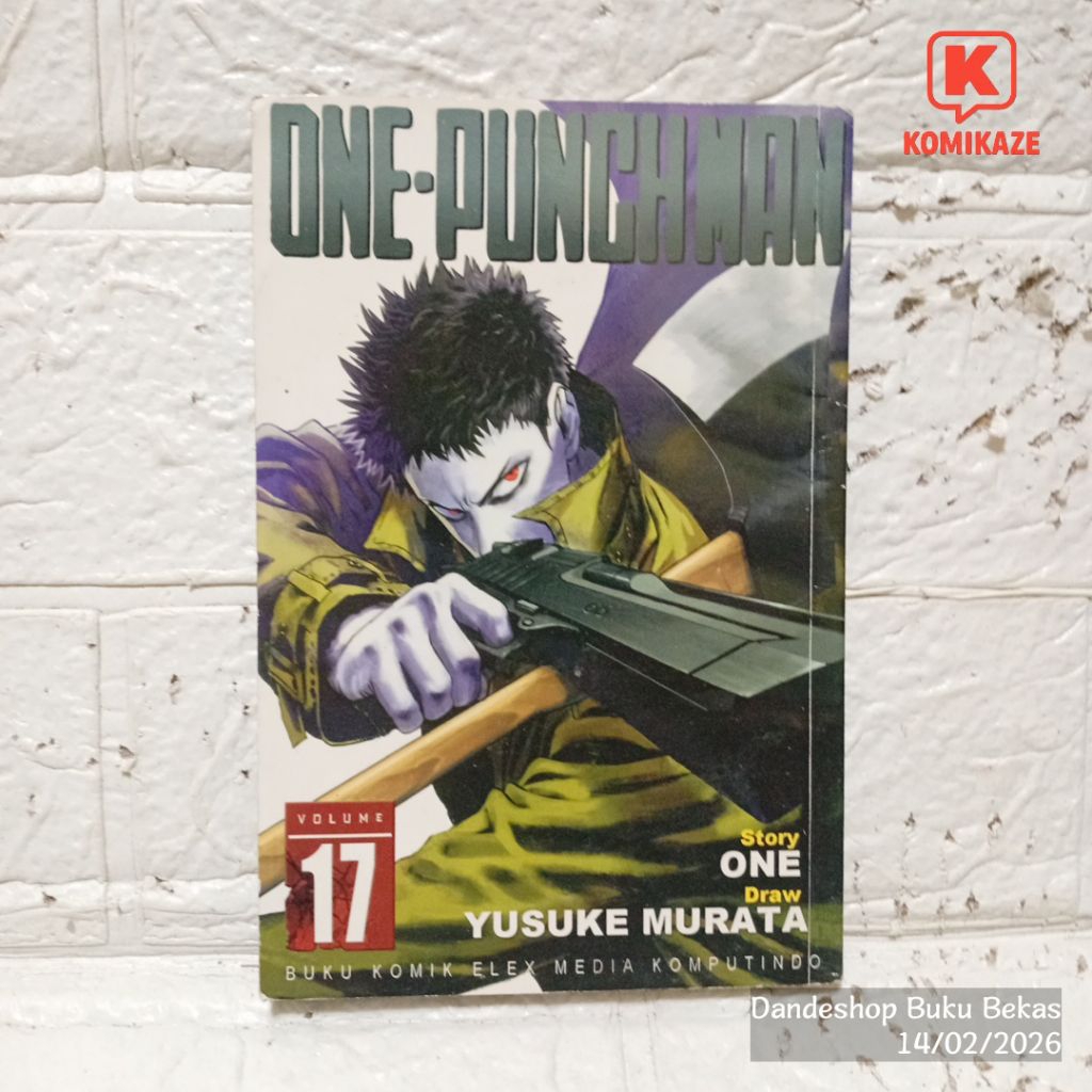One Punch Man โดย One, Yusuke Murata - การ์ตูนมังงะมือสองต้นฉบับ