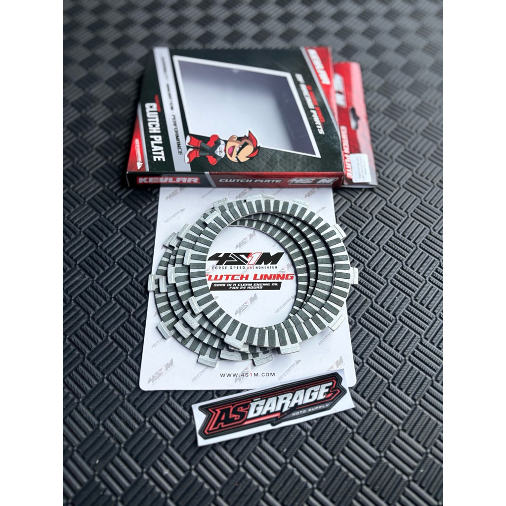 KEVLAR จานคลัทช์ 4S1M MX KING VIXION R15 V2 BYSON NVA ORIGINAL 4S1M