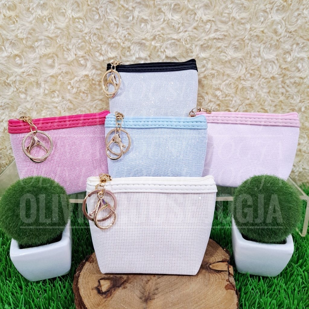 Glitter Box Coin Pouch Mini Blink Box Wallet