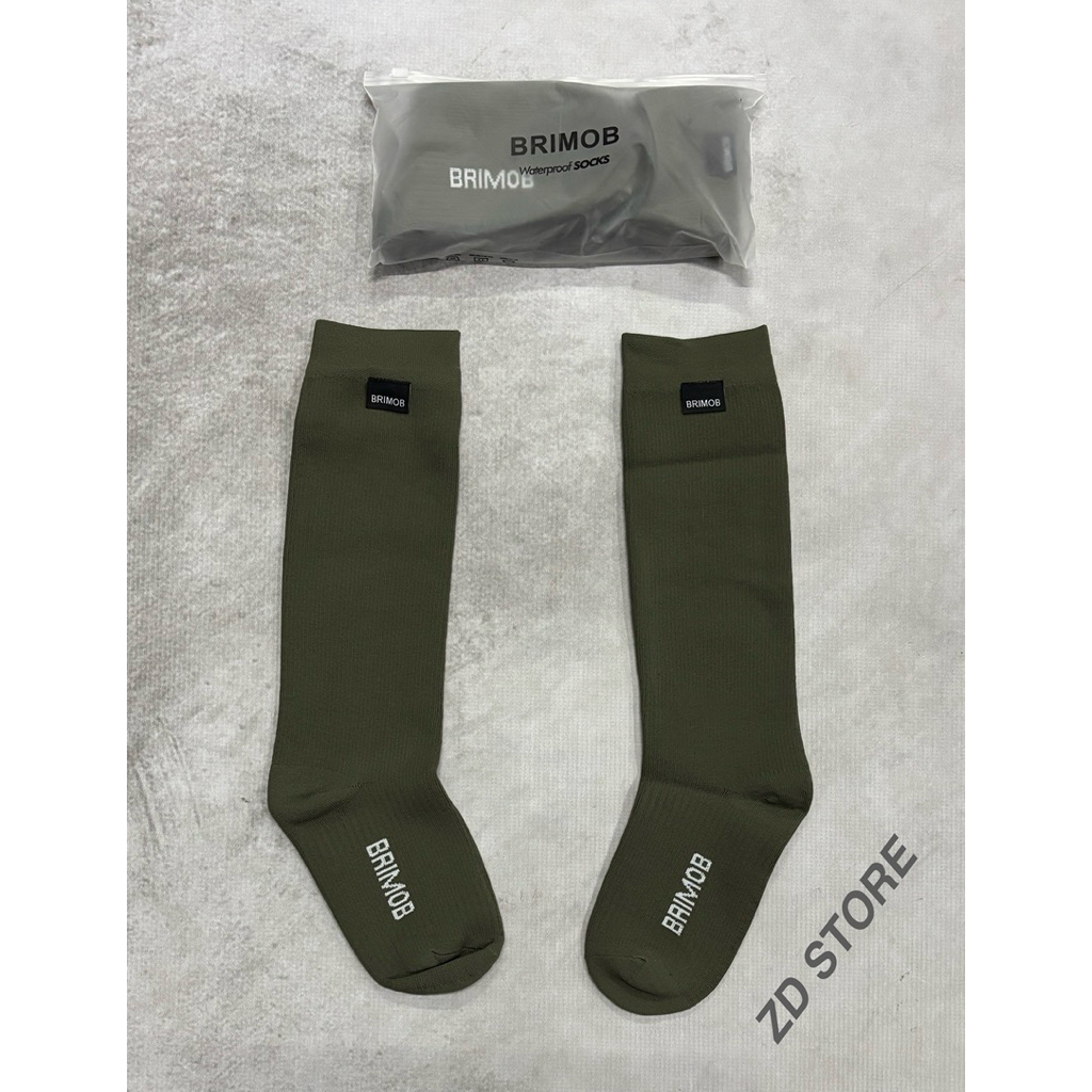 ถุงเท้า HIJAU PDL, PIONEER GREEN WATERPROOF Quota/BRIMOB ถุงเท้า Quota กันน้ํา