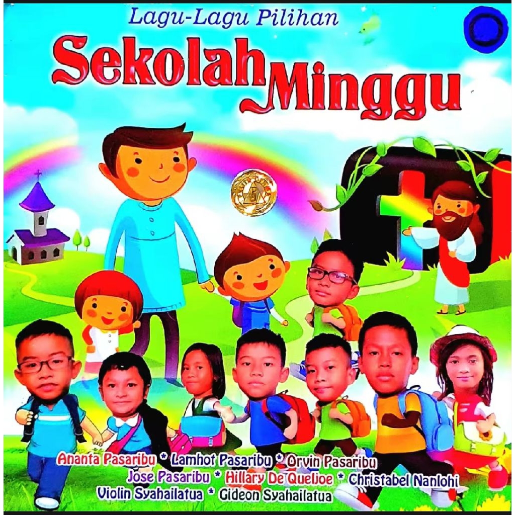 VCD CASSETTE OF SUNDAY SCHOOL CHILDRENS SPIRITUAL SONGS - SPIRITUAL SONGS - VCD SPIRITUAL SONGS - DV