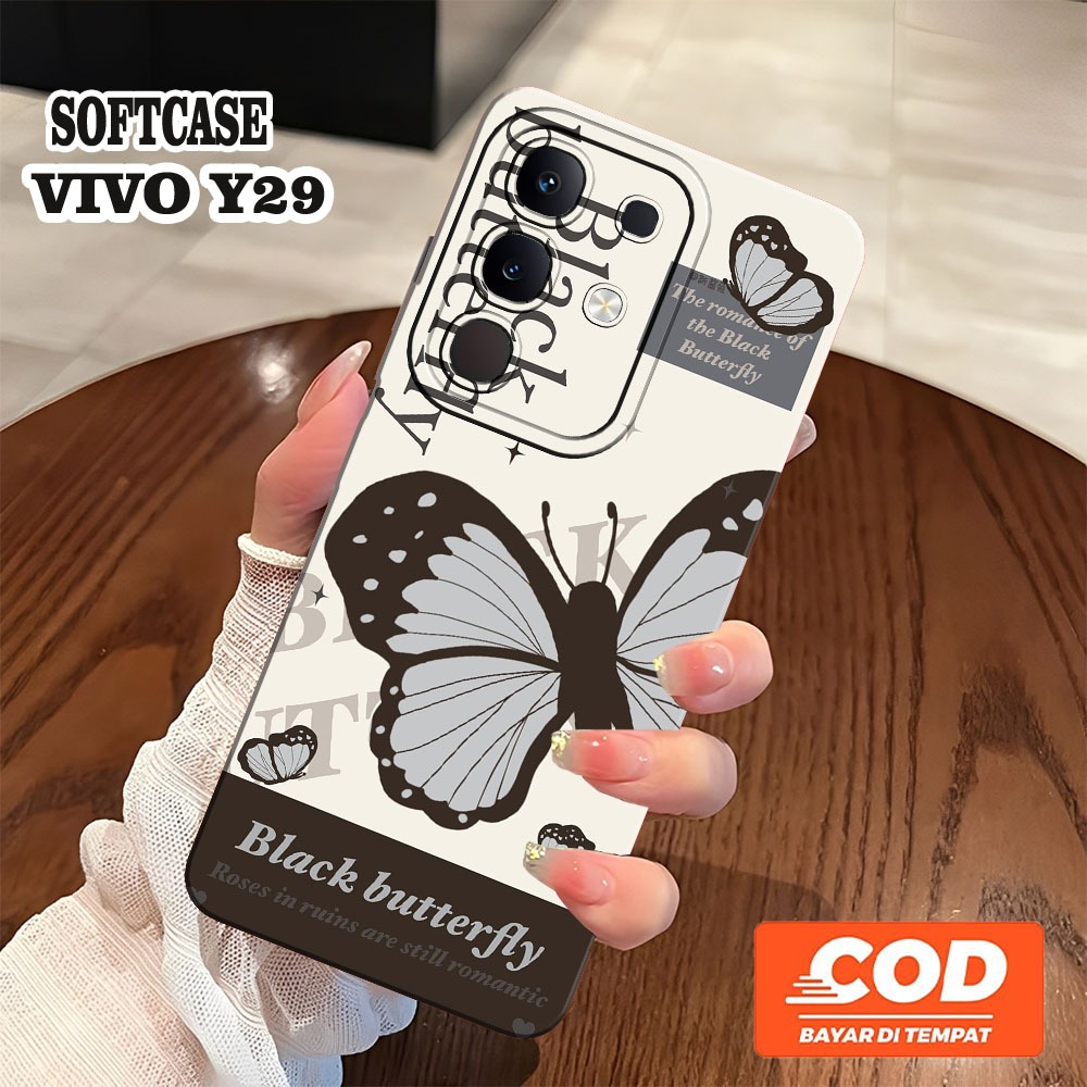 HP เคส VIVO Y29 4G รุ่นล่าสุด - เคสป้องกันโทรศัพท์ - เคส VIVO แบบยืดหยุ่น - การป้องกันกล้อง - เคสแฟช