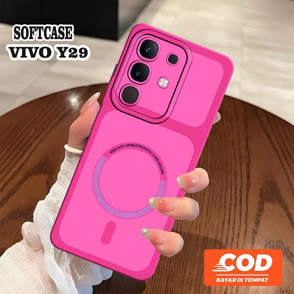 HP เคส VIVO Y29 4G รุ่นล่าสุด - เคสป้องกันโทรศัพท์ - เคส VIVO แบบยืดหยุ่น - การป้องกันกล้อง - เคสแฟช