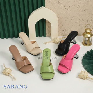 Bluebells SA RANG Sendal Hak Kaca Tinggi Pesta Wanita 7cm (Tersedia Size 36-44)