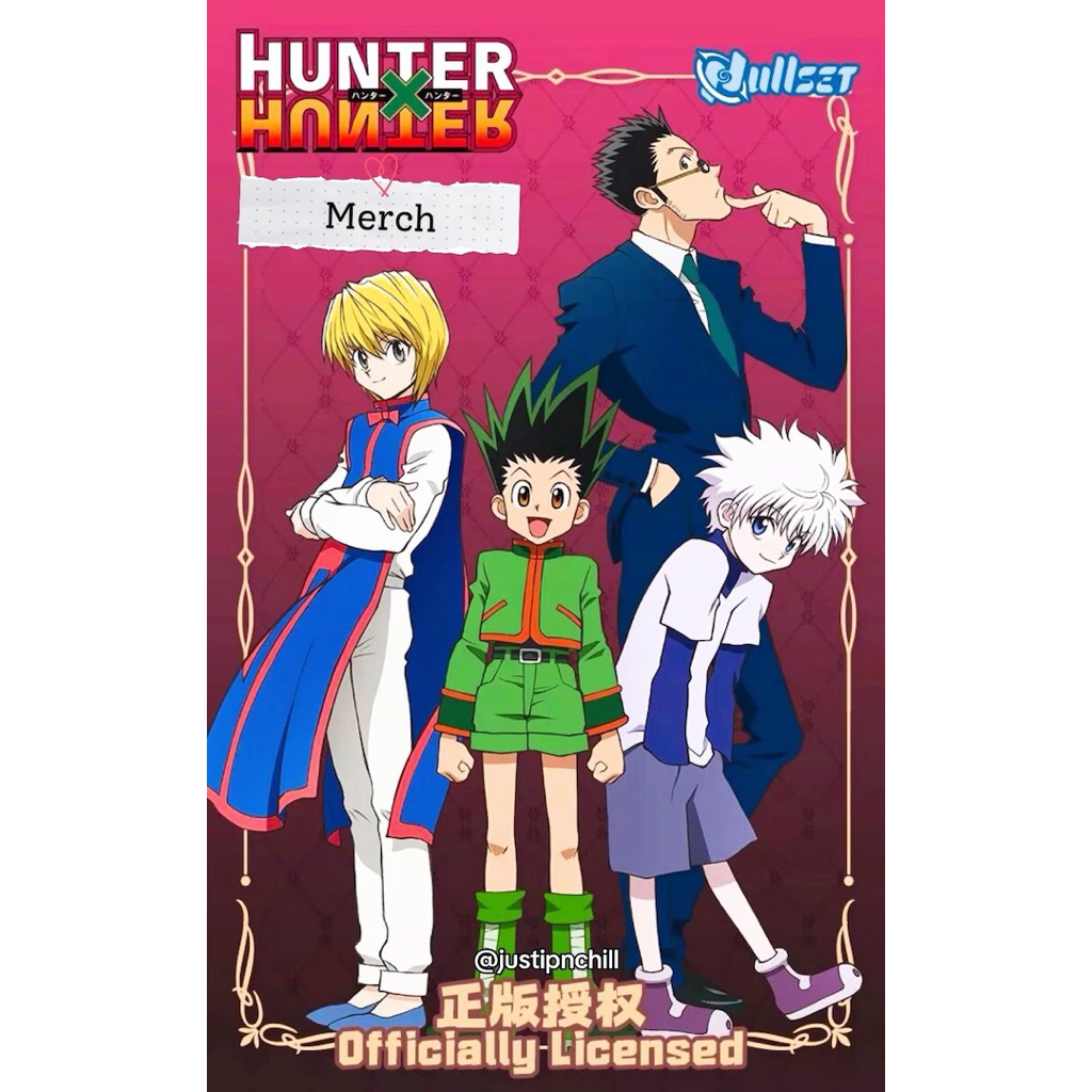 Hunter x Hunter Nullset พวงกุญแจ Plushie, พวงกุญแจ Hunter x Hunter Gon, Kilua, Leorio, Kurapika, His