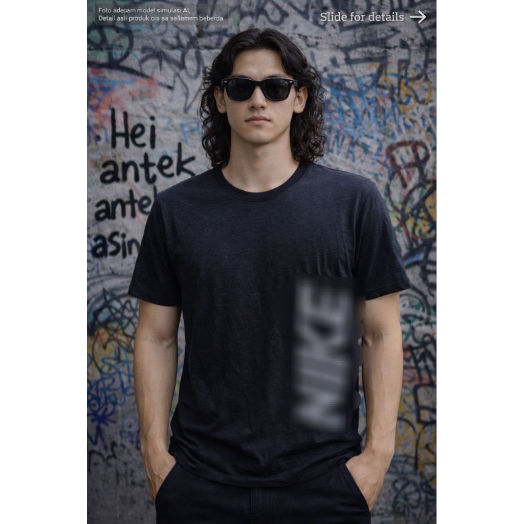 N*KE 0R1 dryfit Jersey ไซส์ Fit L (P73 x L54)