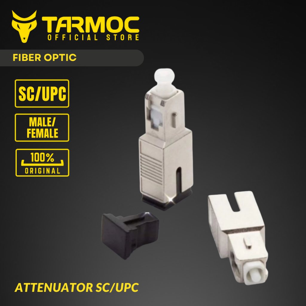 Attenuator ไฟเบอร์ออปติก SC/UPC | เรดแมน ฟอแมน | 1dB 2dB 3dB 5dB 7dB 10dB