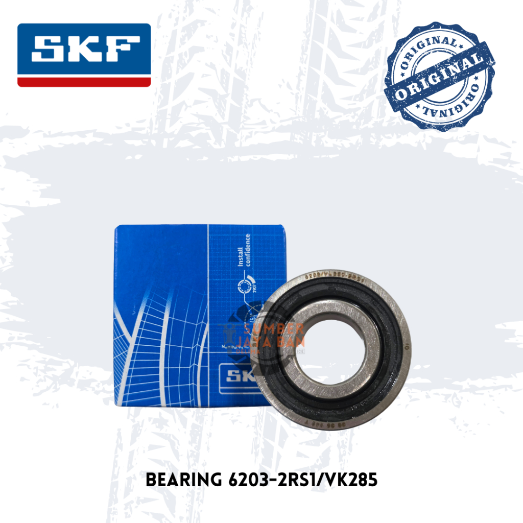 SKF Bearing 6203-2RS1/VK285 ล้อแบริ่งลาวาความแม่นยําสูงเดิม Klahar Klaher