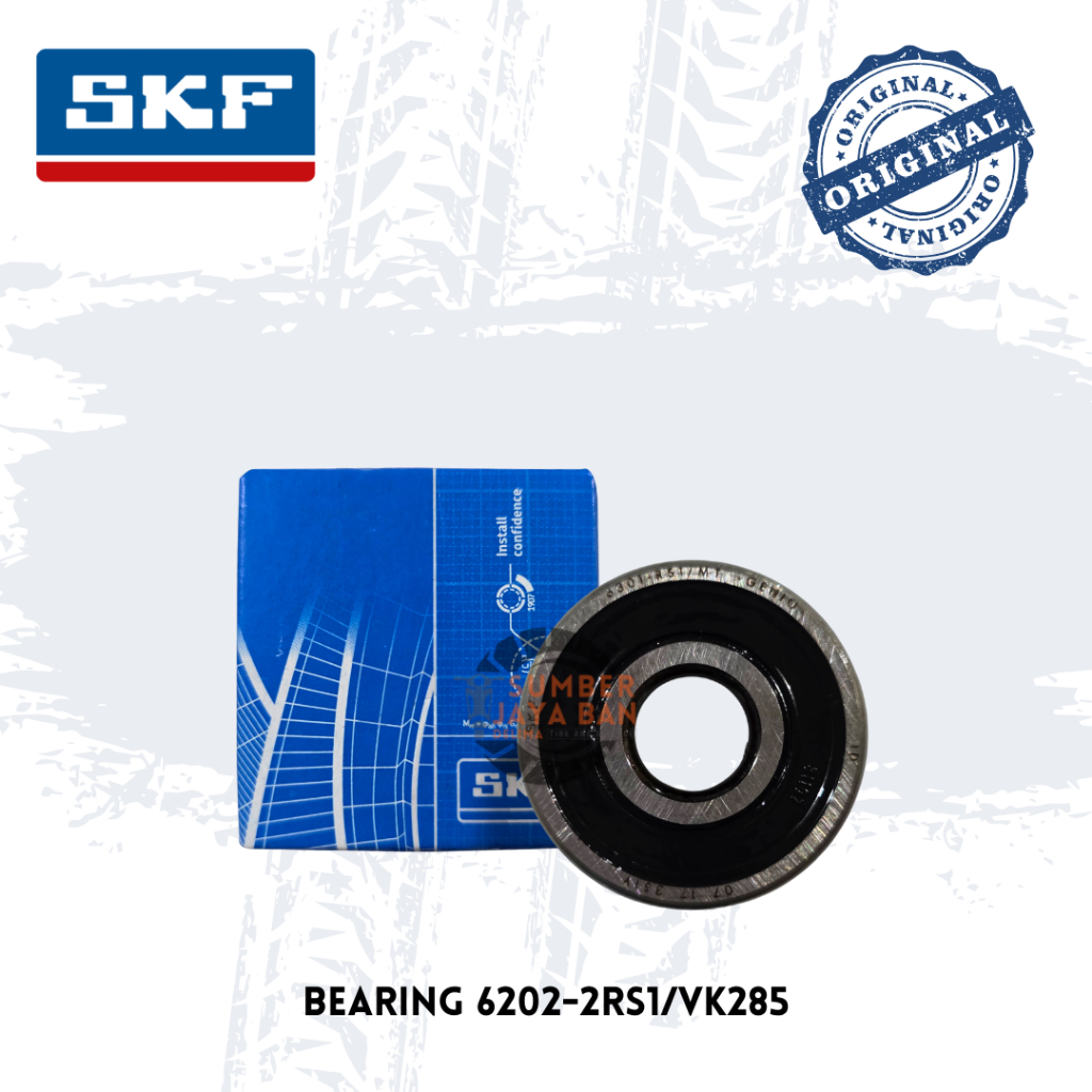SKF Bearing 6202-2RS1/VK285 Lava Wheel แบริ่งความแม่นยําสูงดั้งเดิม Klahar Klaher
