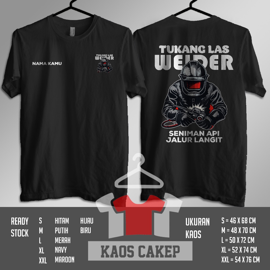 เสื้อยืดช่างเชื่อม Fire Artist, Sky Path, Free Your Name, เสื้อ Distro