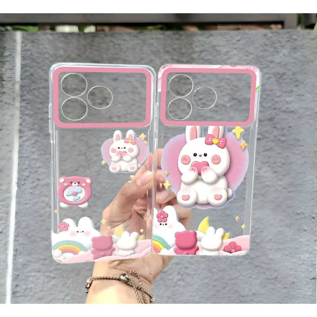 Softcase ZTE NUBIA A36 Case Clear Motif Casing ZTE NUBIA A36 ซิลิโคนใสล่าสุด