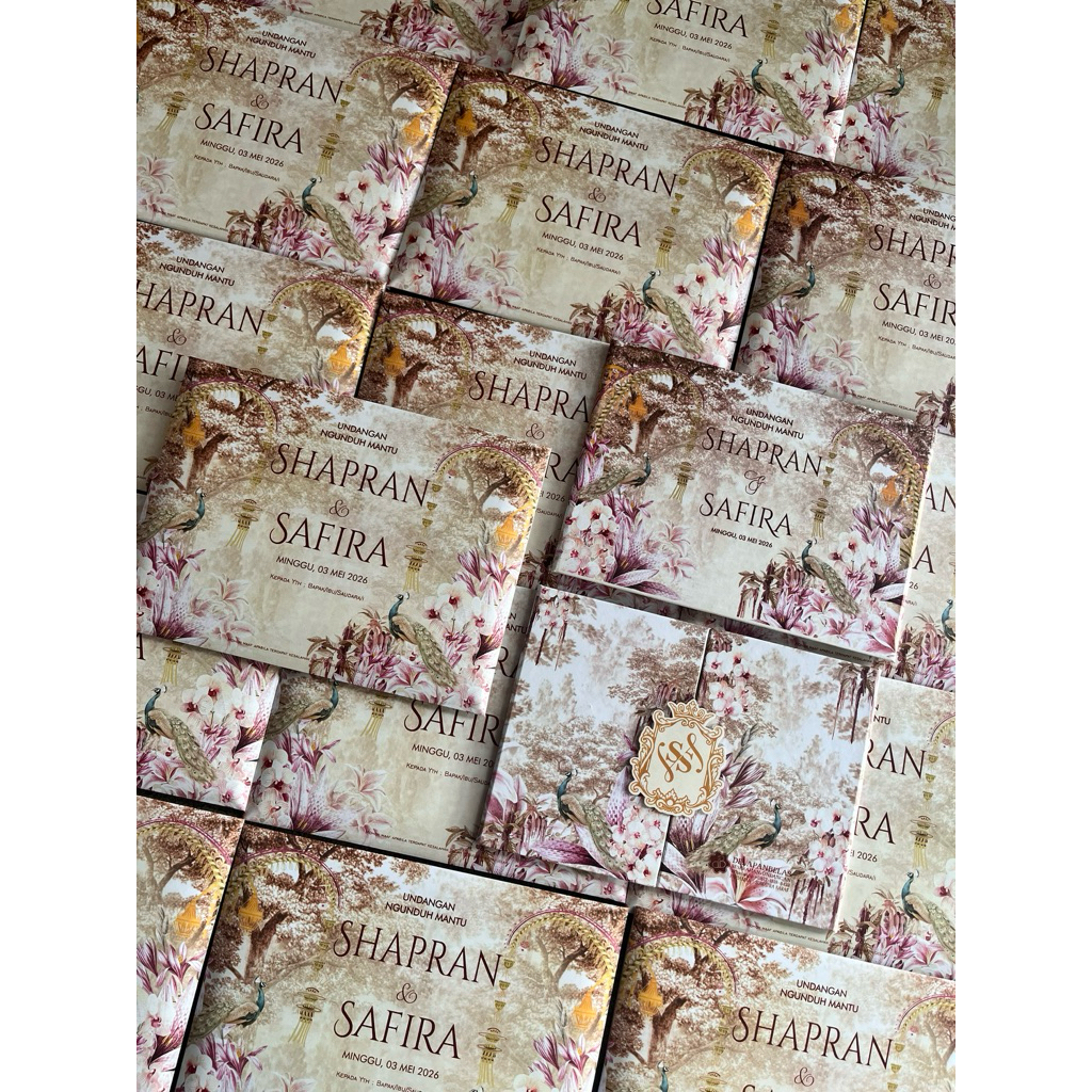 MINIMAL VIP INVITATION AFTER-LAW MINIMUM ORDER 25 ชิ้น