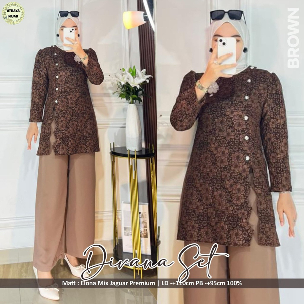 ชุดกางเกง Divana Culottes by Athaya