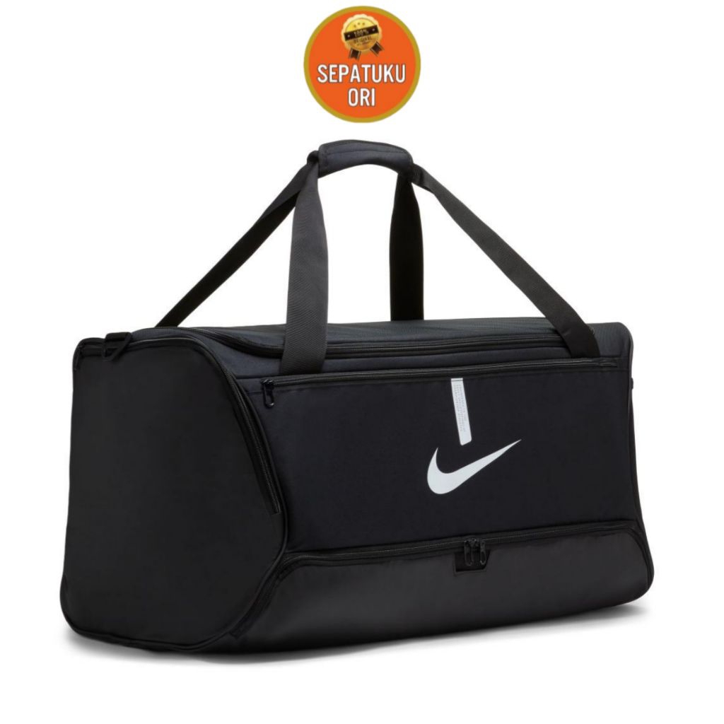 TRAINING DUFFLE BAG N1K3 BRASILIA 9.5 (LARGE, 95L) BLACK WHITE NEW