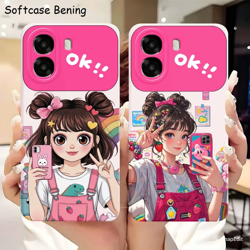 Softcase Hp Oppo A6X A6 PRO A5 PRO A5i Pro A5 2025 A5X A3X A38 A18 A58 A78 A15 A16 A5 2020 A92 MC108