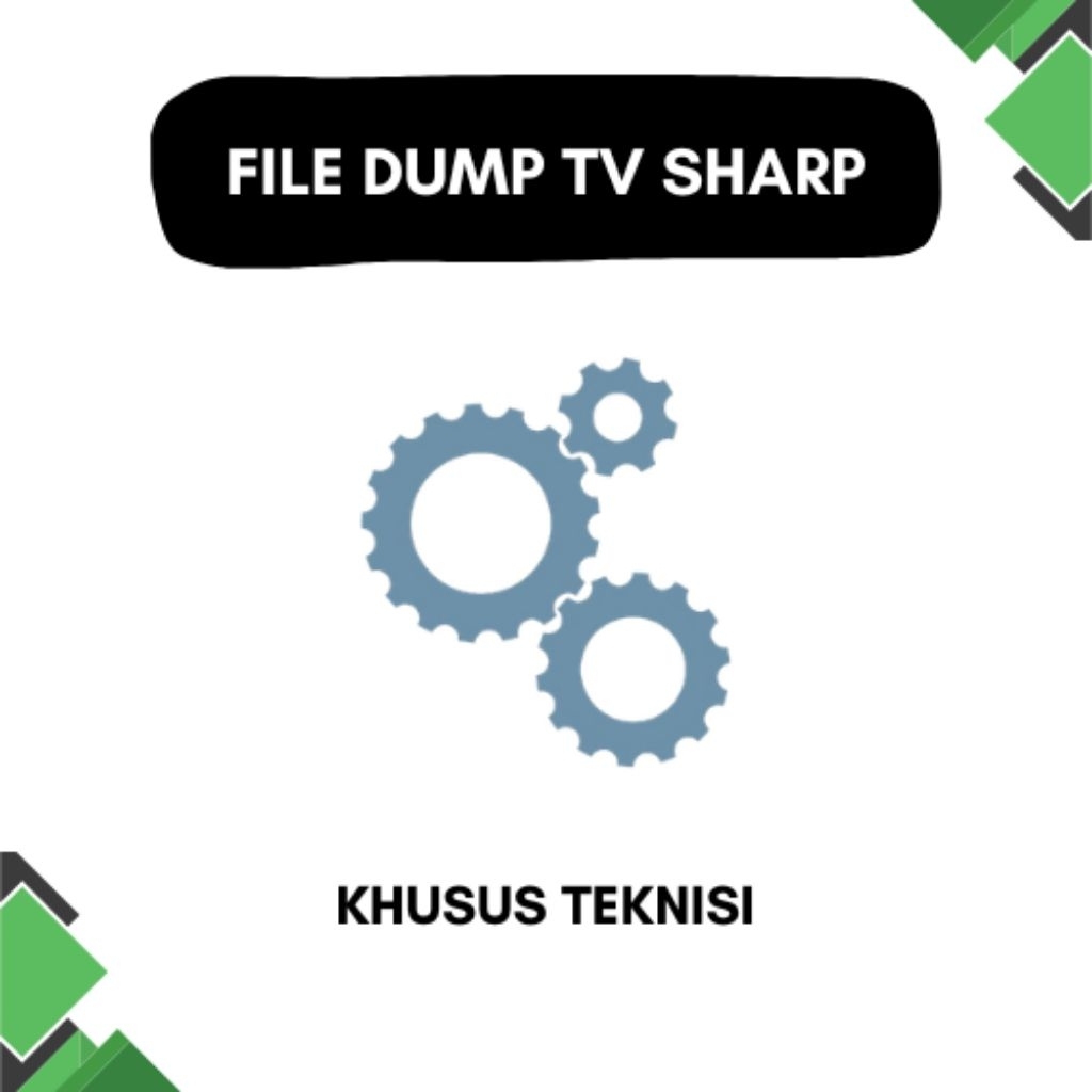 SHARP 2T-32DF1I ทีวี DUMP FILE // 32DF1I