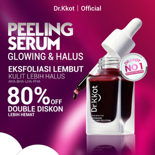 { Harga Spesial Live } Dr.KKOT Peeling Solution AHA BHA LHA PHA Exfoliating Serum Angkat Sel Kulit Mati Cerahkan & Haluskan Wajah