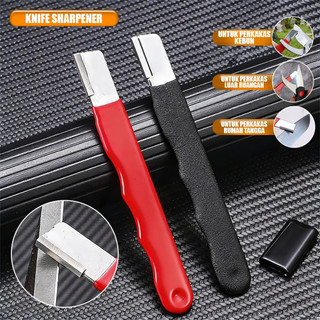 Pengasah Pisau Genggam Saku Rautan Mini Alat Asah Pemangkas Portable / Asahan Pisau Gunting Mini Manual Knife Sharpener Serbaguna Stockami C1545