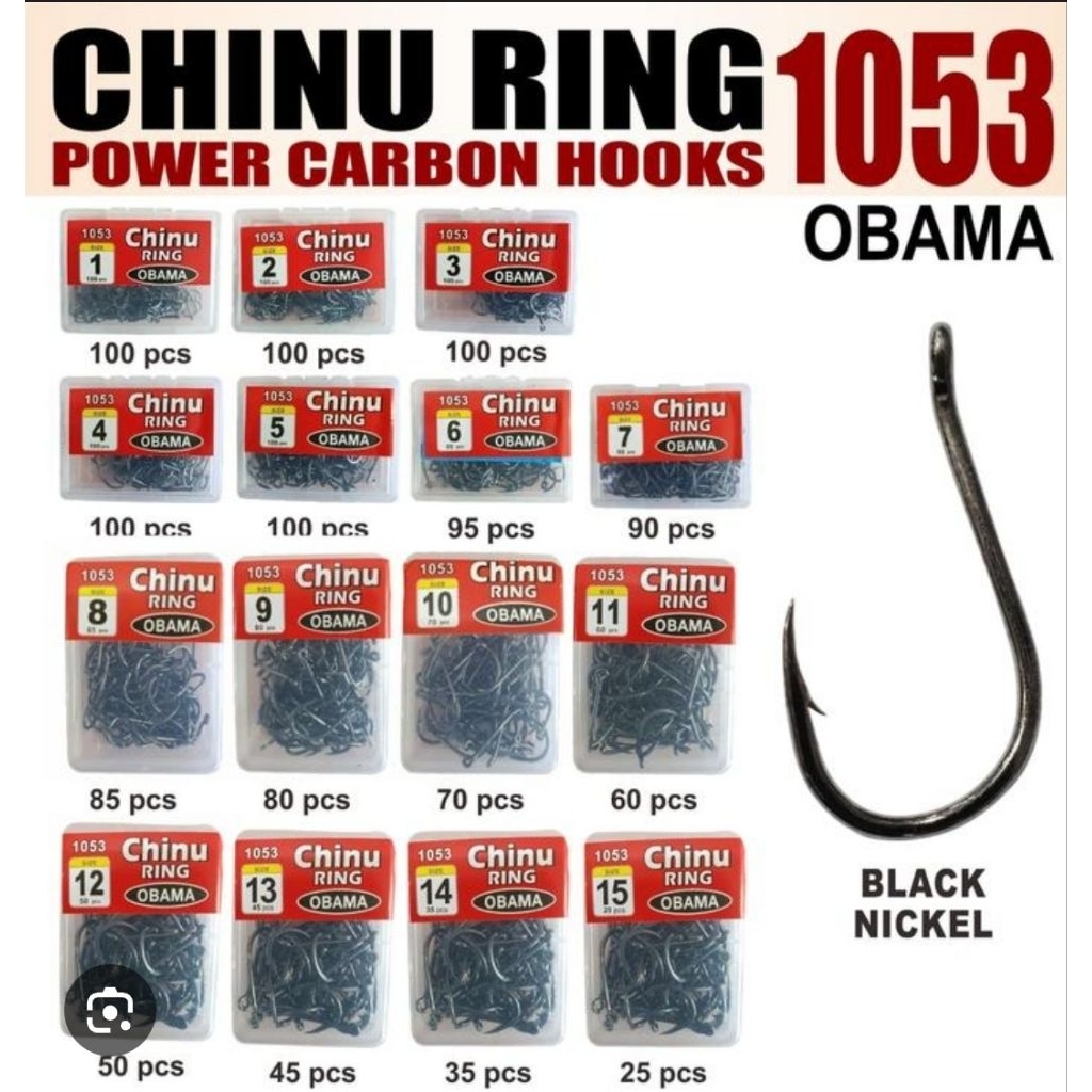OBAMA เบ็ดตกปลา Obama chinu 1053 Obama Kenzi