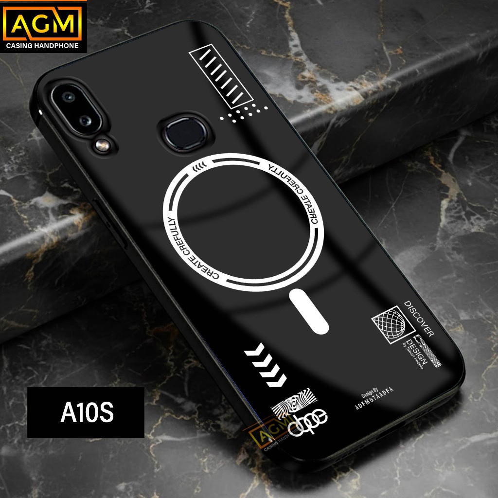 เคส Samsung A10S - เคส Softcase Glossy Full Body Casing Hp Samsung A10S [Magsaf Motif] - เคส AGM เคส