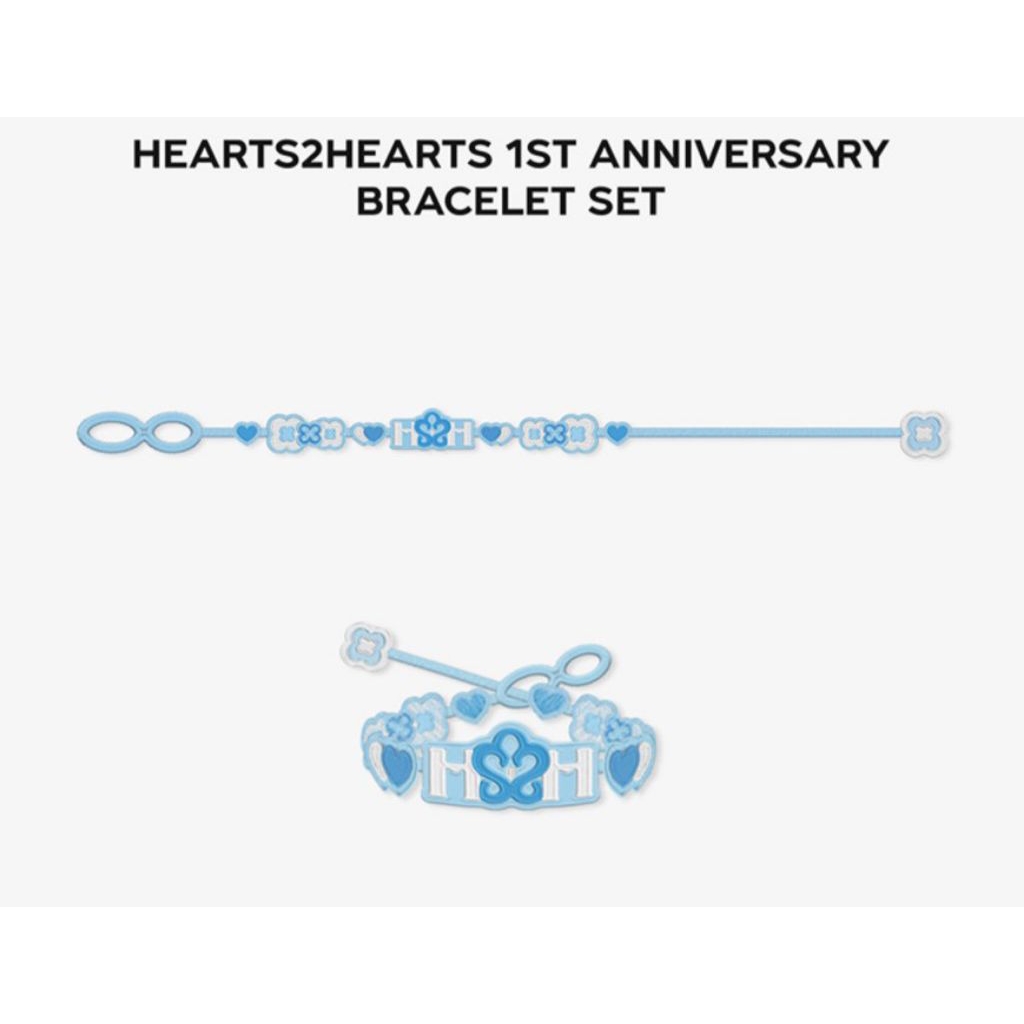สร้อยข้อมือ Hearts2hearts เฉพาะ md merch ครบรอบ 1 ปี