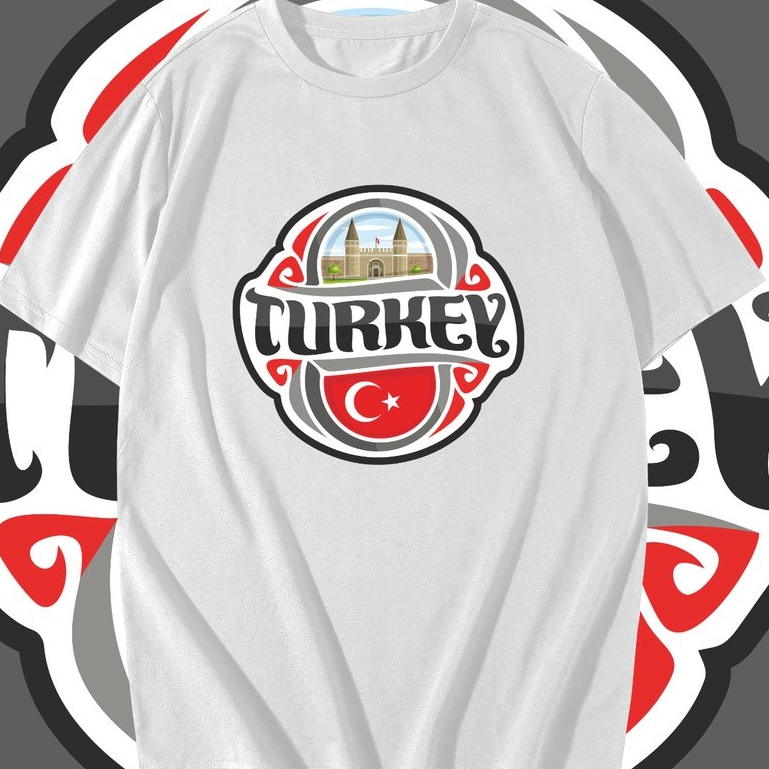 เสื้อยืด TURKEY SUVENIR พร้อมฉลากเฉพาะสําหรับ SOUVENIR - TURKEY TSHIRT SOUVENIR
