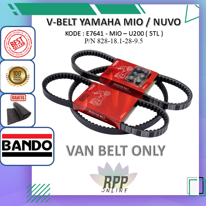 Original Yamaha Mio Sporty 5TL Vanbelt BANDO (5TL)