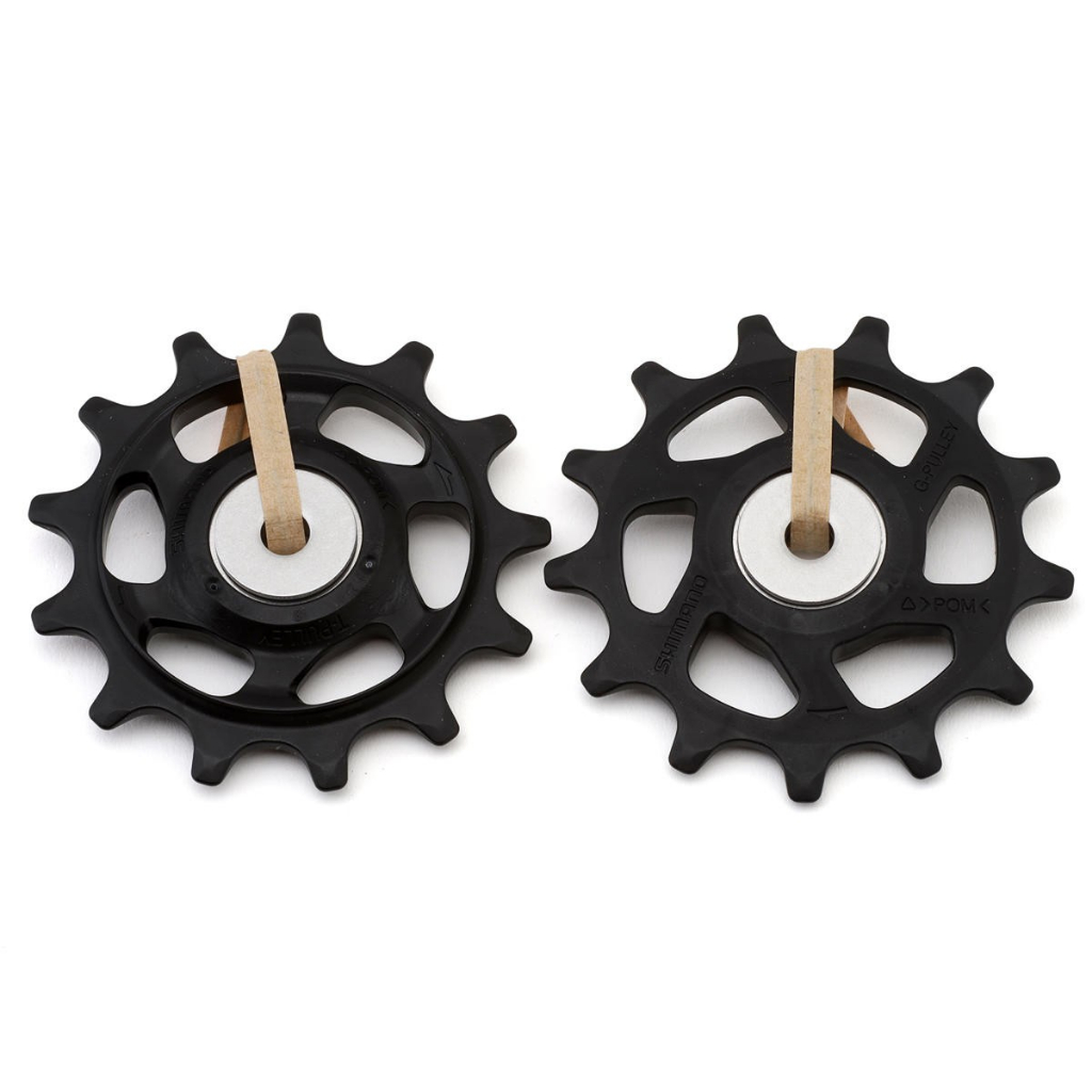 Shimano Deore XT Pulley Set RD-M8100 M8120 M8150 Tension And Guide Pulley 12 ความเร็ว Y3FW98010