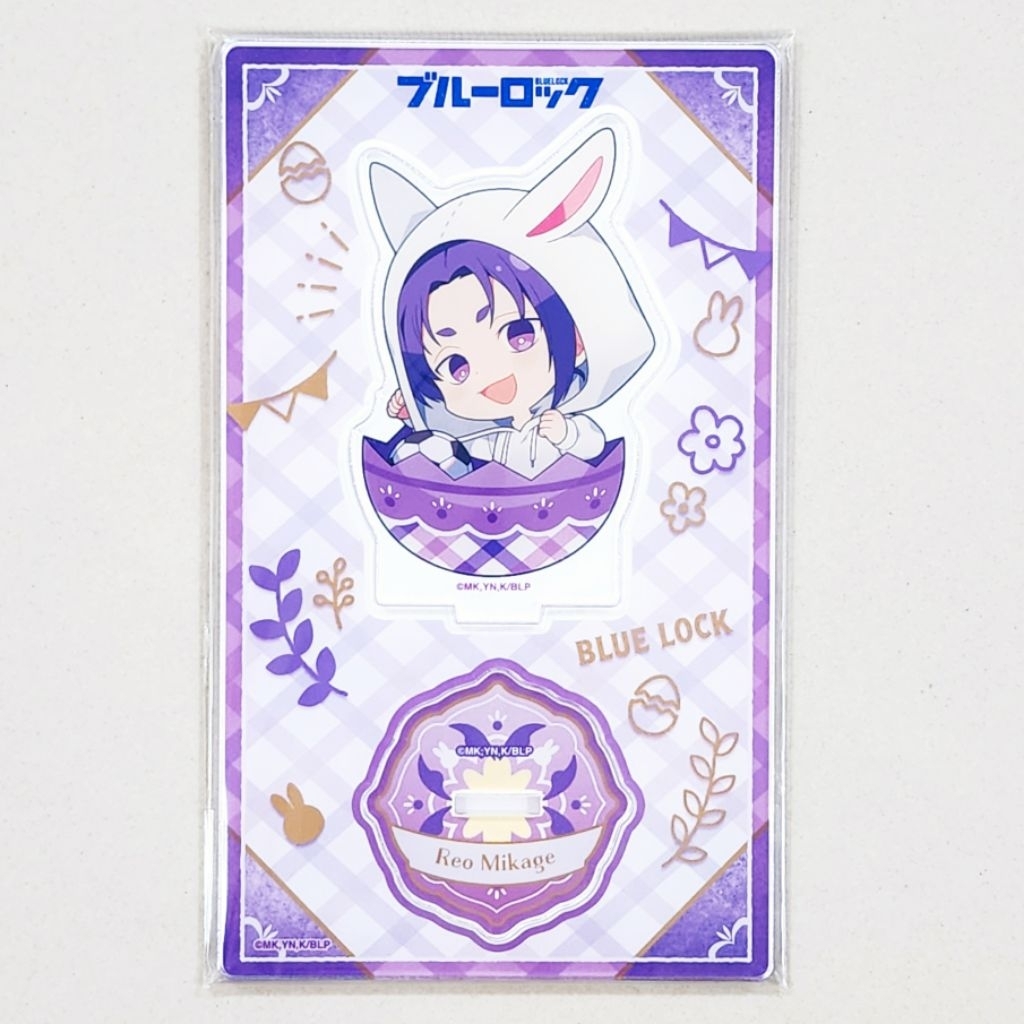 Blue Lock Easter Bunny Chibi อะคริลิค Standee - Reo