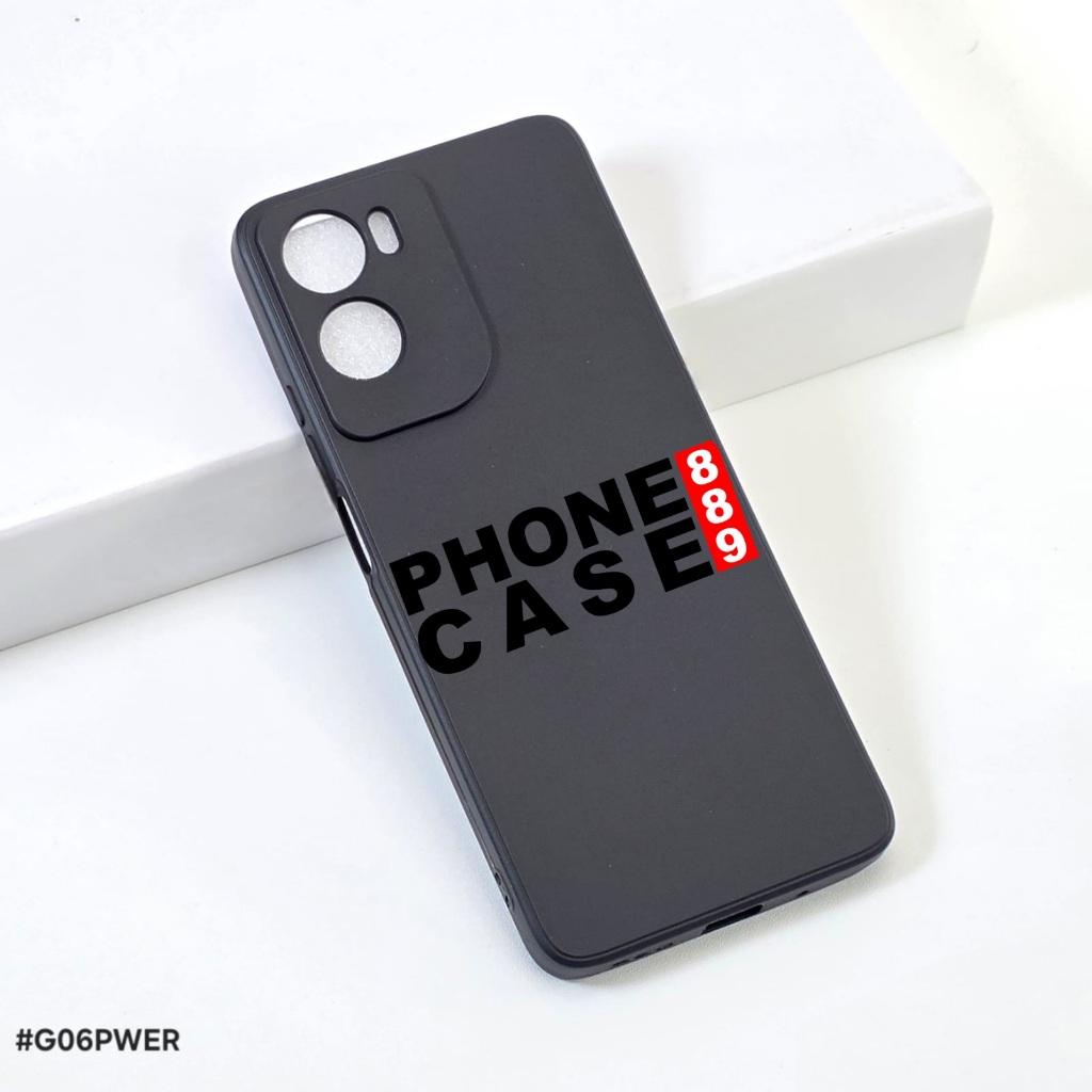 MOTO G06 POWER CASE MACAROON BLACK SQ CASE สีดํา MOTO G06 POWER