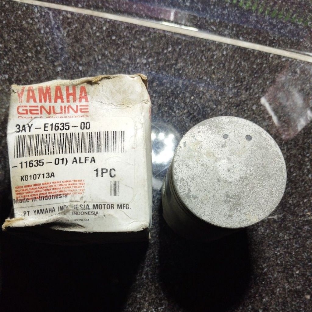 3ay 2jg e1635 00 00 เดิม Izumi YGP Yamaha ของแท้ part NOS Seker seher torax ลูกสูบ oversize os 25 0.