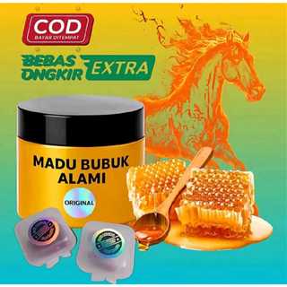 TERLARIS - Madu bubuk alami isi 4 -dari bahan madu serbuk herbal honey