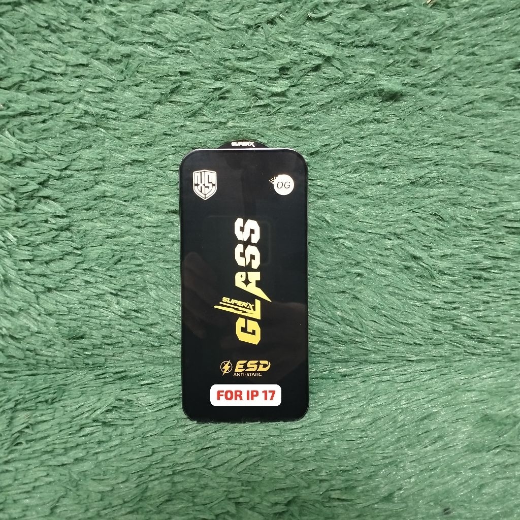 LAYAR IP 17 กระจกนิรภัย ESD STATIC ฟิล์มกันรอยหน้าจอแบบใส