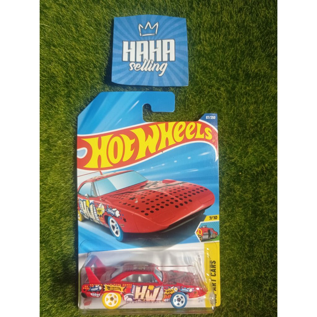 Hot Wheels '70 Plymouth Superbird - HW ART CARS™ - Rare Item Collection - Toy Collection - Hot Item 