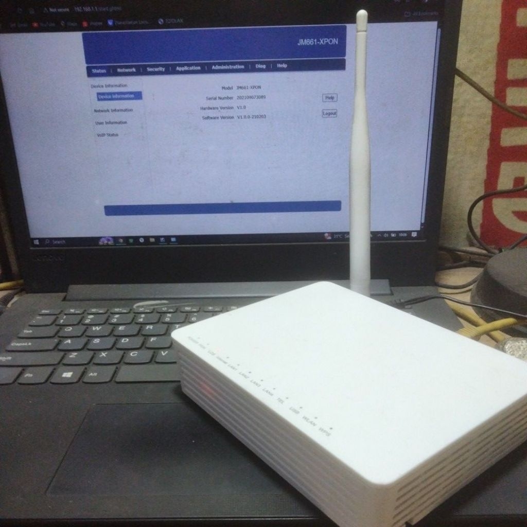 JM661 - รับประกัน XPON ONU