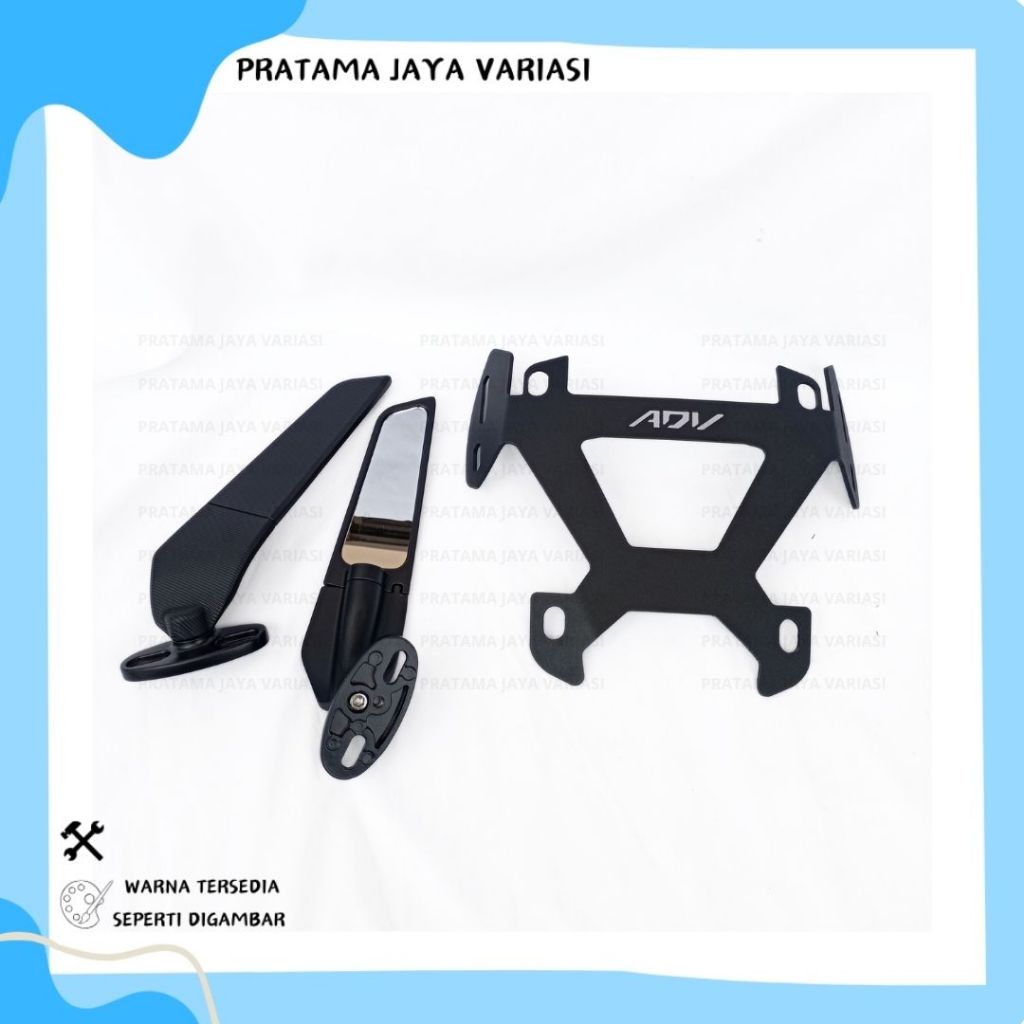 SERPO ADV 150 BRACKET SERPO ADV 160 และ SPION WINGLET MODEL PNP SERPO