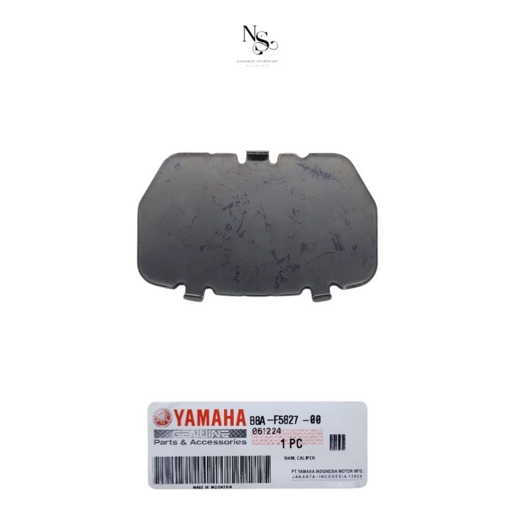 Yamaha Nmax Turbo Nmax New Front Caliper Shim จานผ้าเบรค