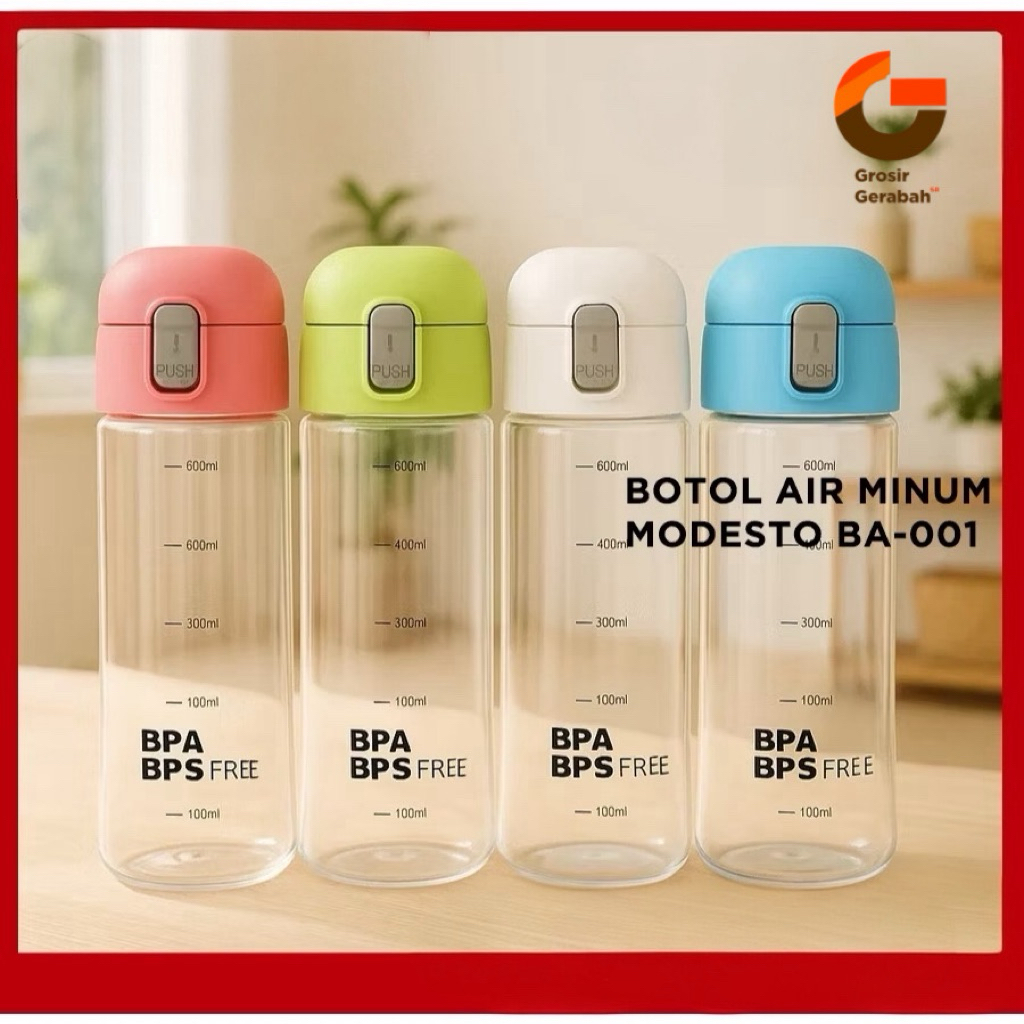 GBU ขวดน้ําดื่ม Modesto 700ML BA001 2423006