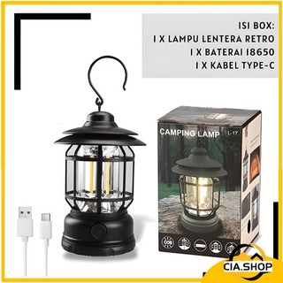 Lampu Lentera LED / Canping Lamp 3 COB Lampu Tenda Camping Tent LED Emergency
