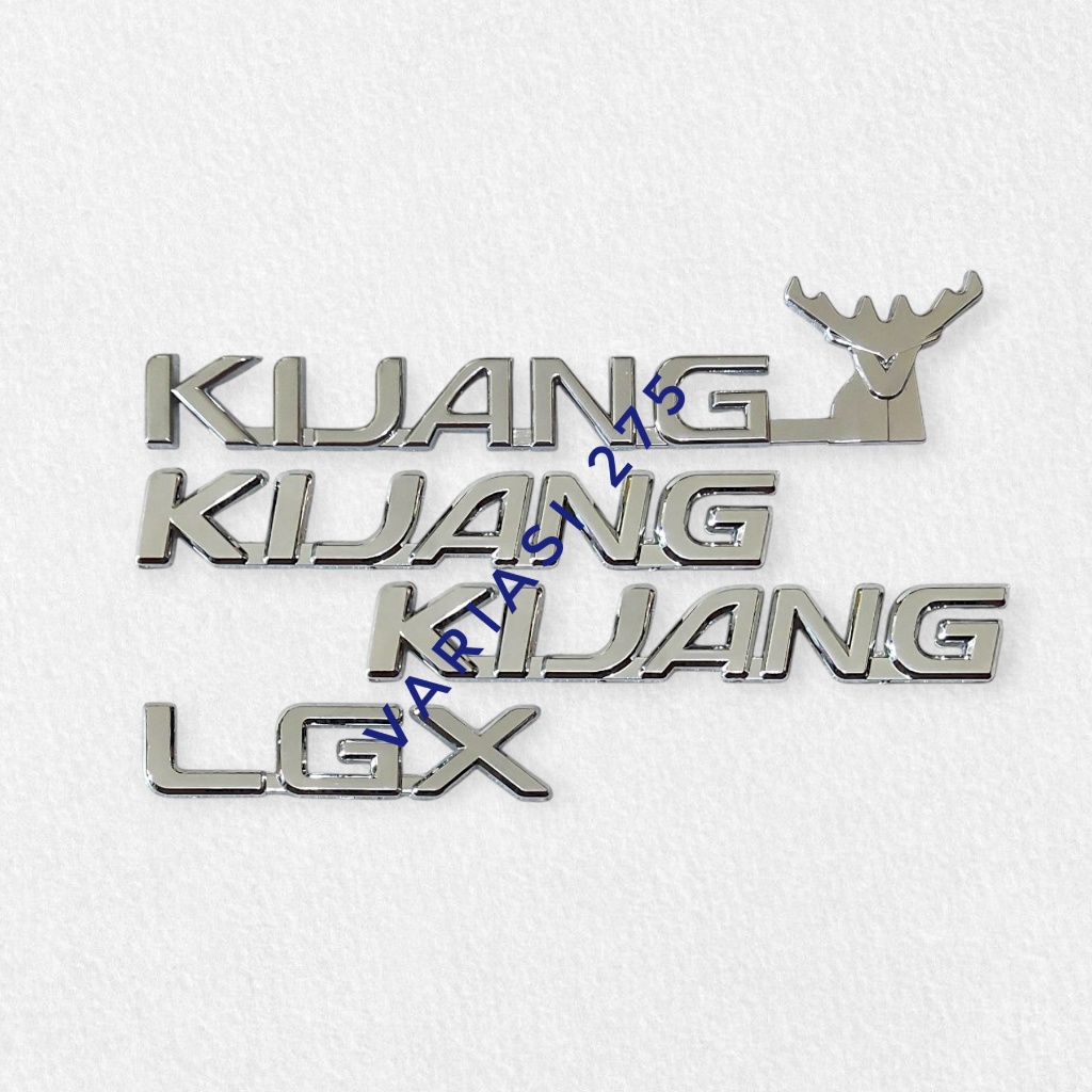 ตราสัญลักษณ์ Kijang LGX / โลโก้ Kijang LGX / ตราแคปซูล Kijang / ตราแคปซูล Kijang Krista / ตราสัญลักษ