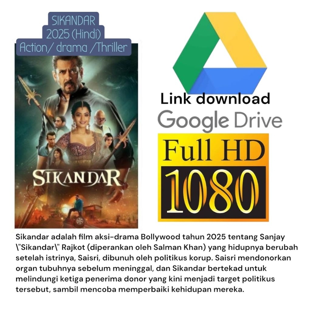 SIKANDAR(2025) GEOOGLE DRIVE