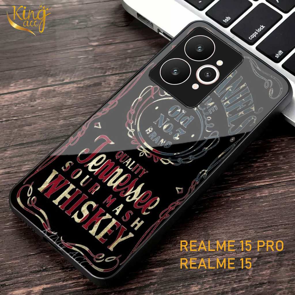 Softcase Glass Glitter สําหรับ REALME 15 PRO 5G ปลอก Hp REALME 15 PRO - เคสป้องกัน Hp REALME 15 15 P