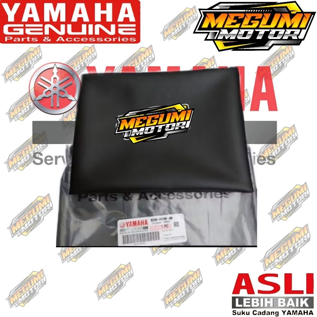 ฝาครอบที่นั่งหนังสีดํา YAMAHA MIO GEAR 125 ดั้งเดิม B3W-F470F-00