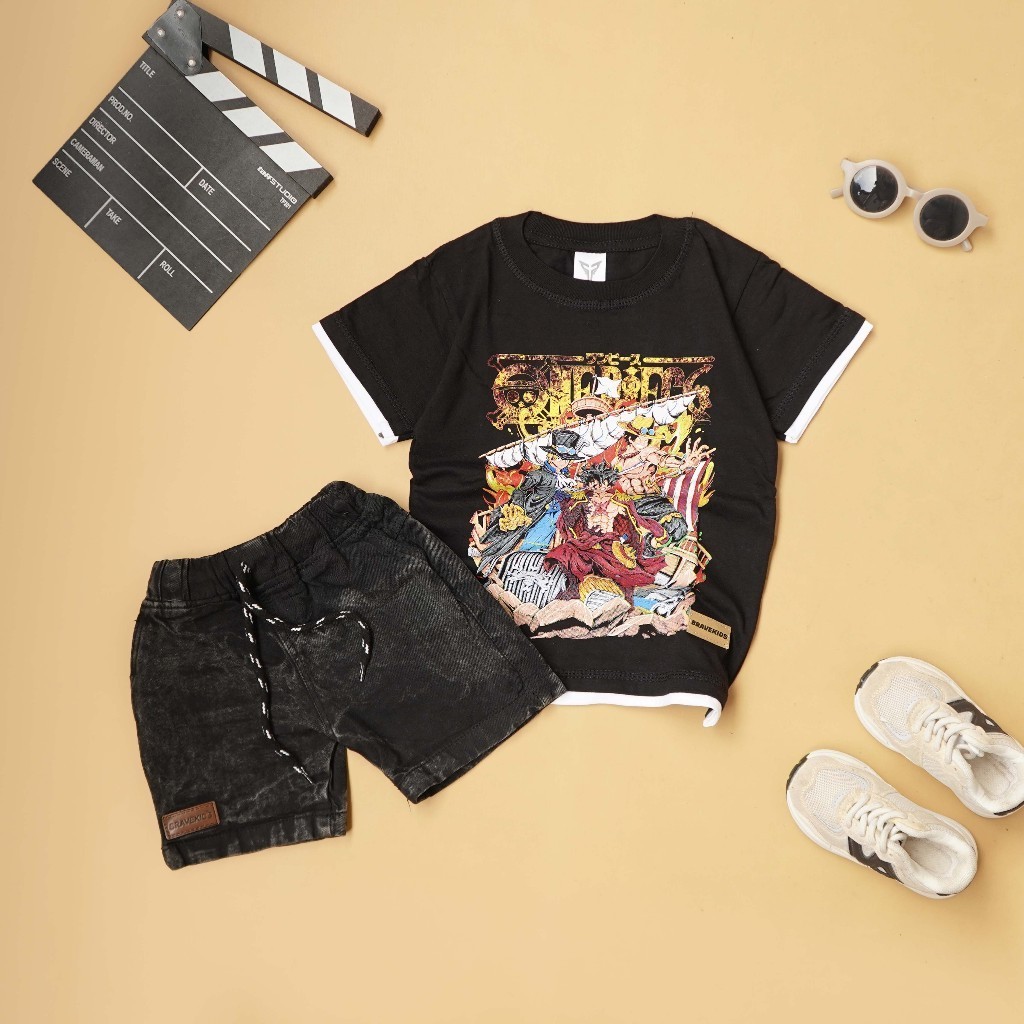 KATUN BRAVEKIDS - ONE PIECE SERIES 05 DISTRO SUITS สําหรับ BOYS 1-5 ปี OLD COTTON MATERIAL PREMIUM Q