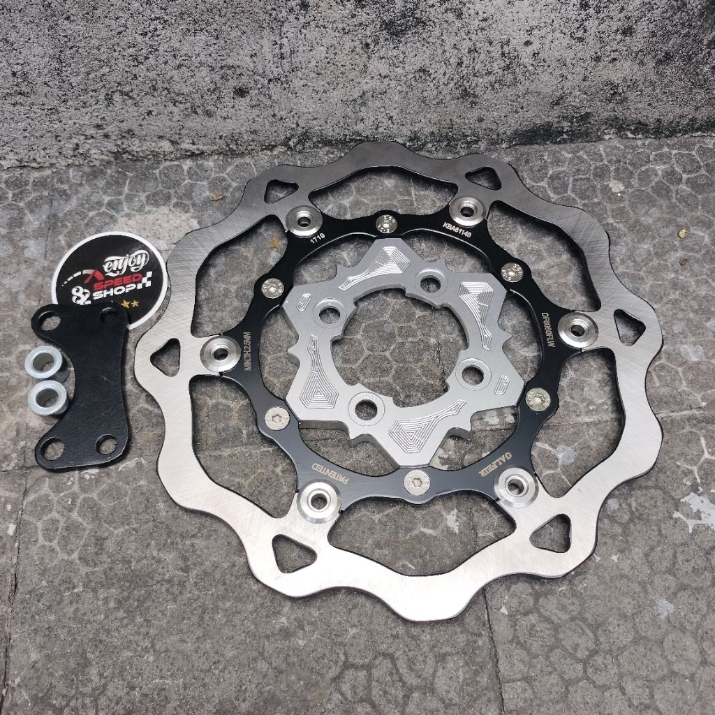 Galfer 260 มม.แผ่นเวียดนาม Plus Original Standard เหล็กแผ่นยึดสําหรับ Jupiter เก่า Z / Fizr / Old Ve