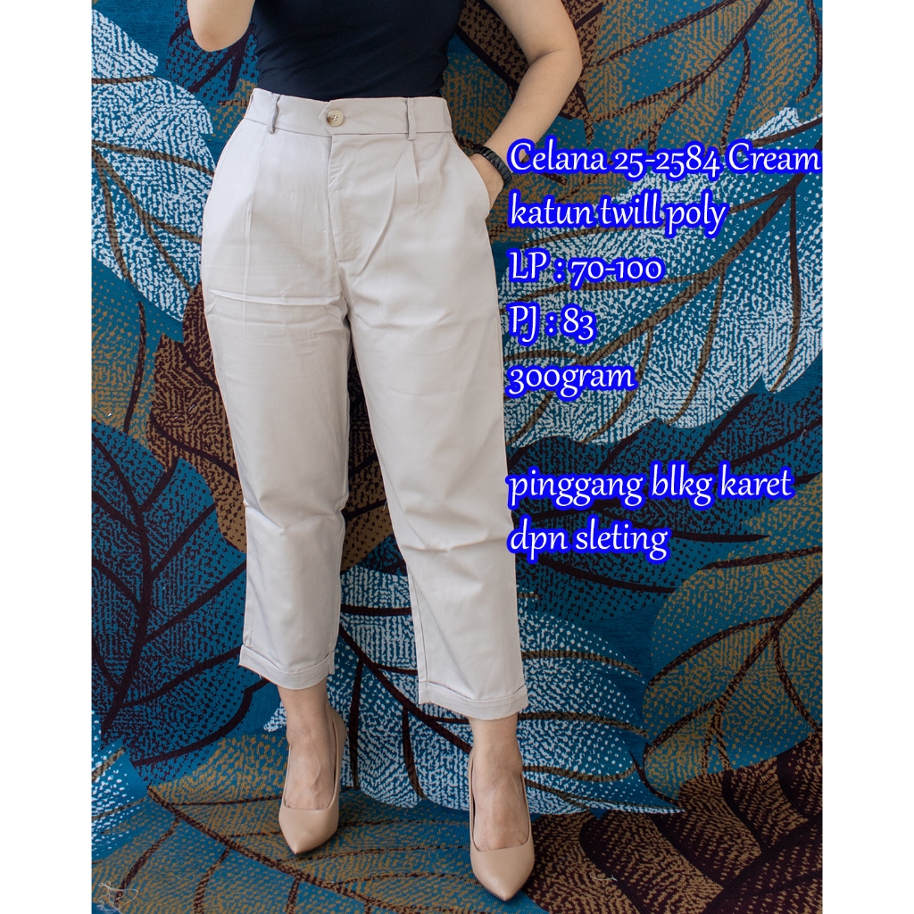 KATUN >> BFS - กางเกง 25-2584 วัสดุโพลีคอตตอนทแยง LP: 70 - 100 PJ: 83