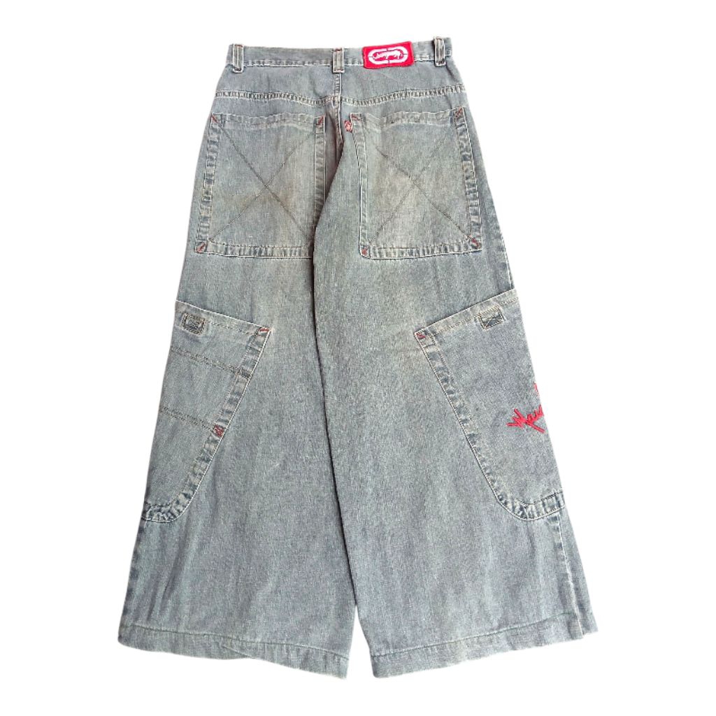 LONGPANTS BAGGY JEANS Y2K BIG POCKET ECKO ULTD ไม่ใช่ JNCO